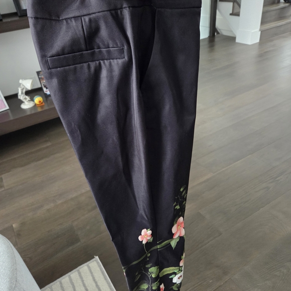 Ted Baker Black Pants with Side Zipper - Picture 6 of 7